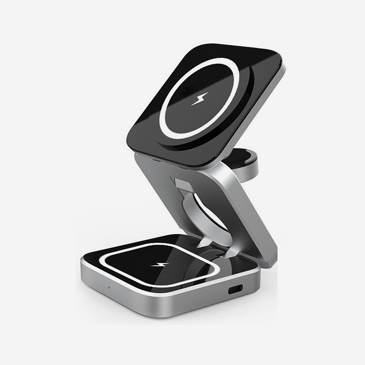3-in-1 foldable magnetic wireless charging station