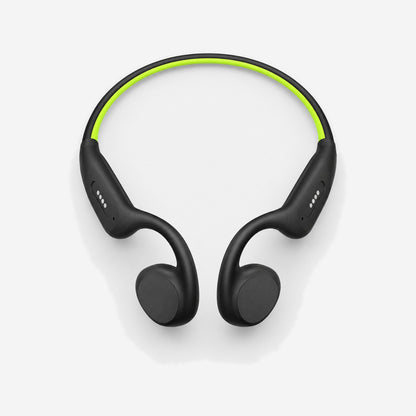 Bone-conduction swim headphones, top