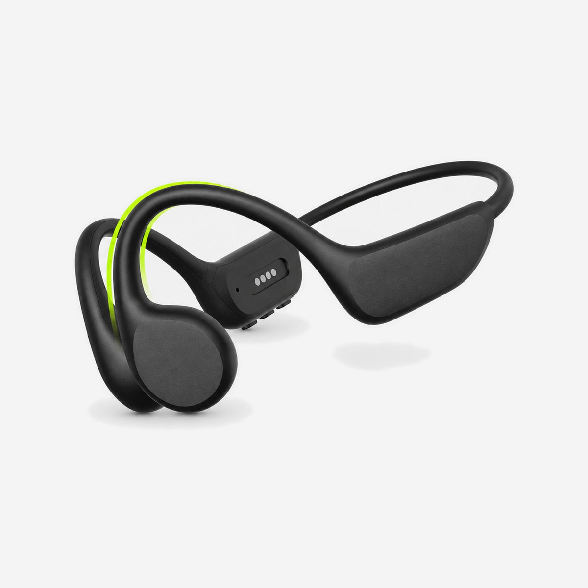 Bone-conduction swim headphones