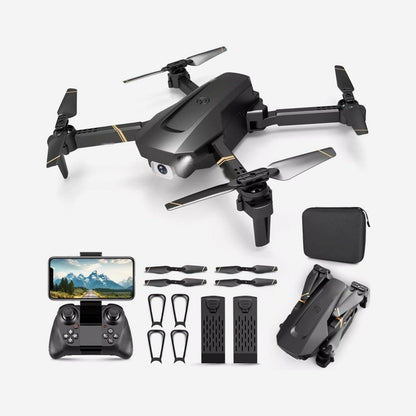 Foldable remote-control drone